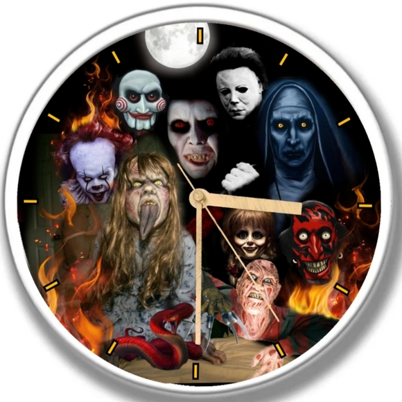 Halloween led party clock - Picture 4 of 4